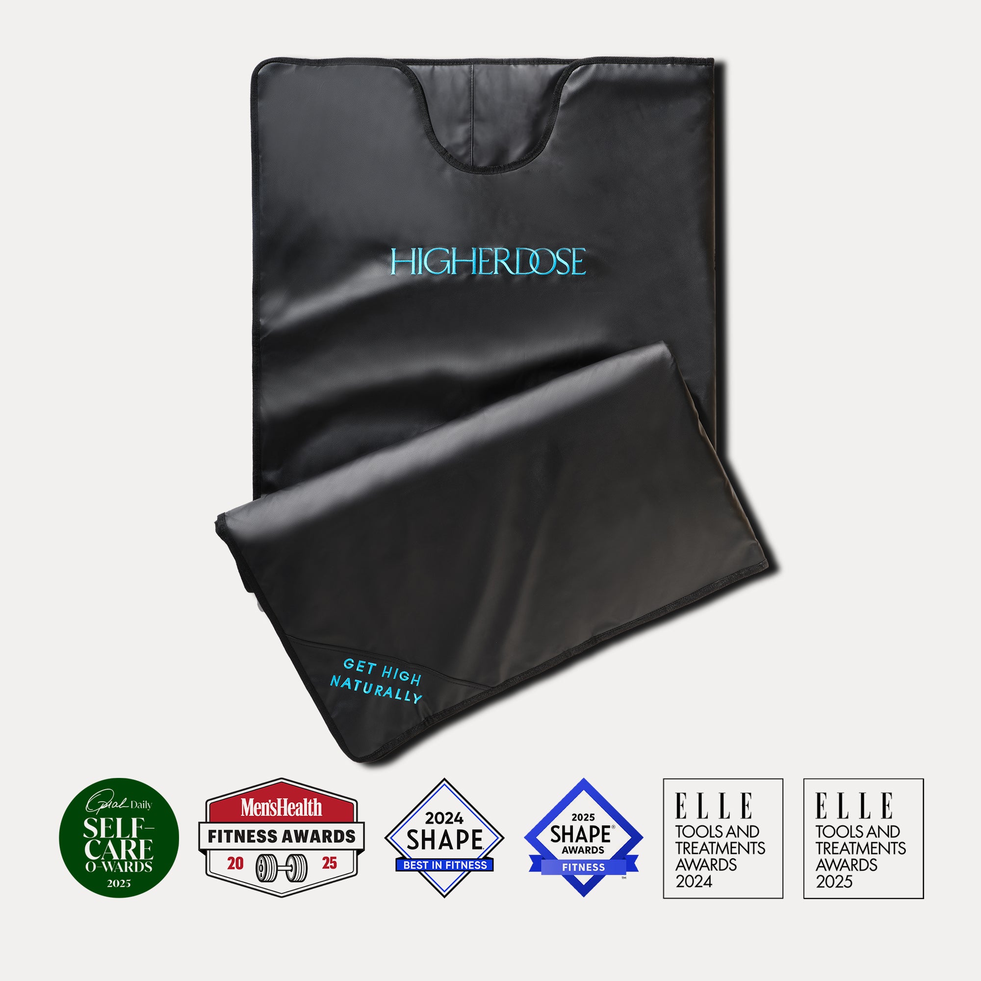 HigherDose V4 Infrared Sauna Blanket laid flat