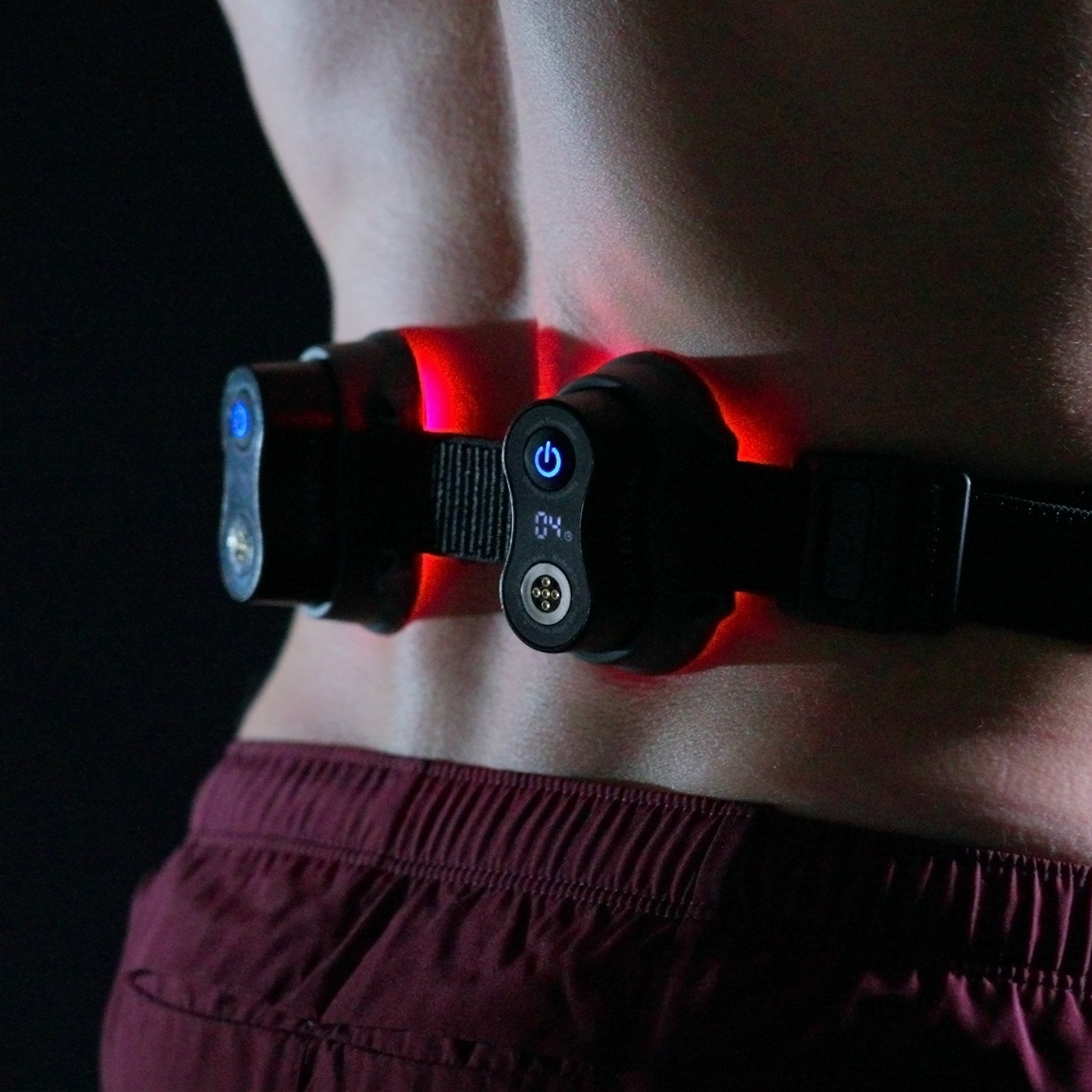 Kineon MOVE+ Pro close-up of 9 × 808nm laser diodes and red LED array